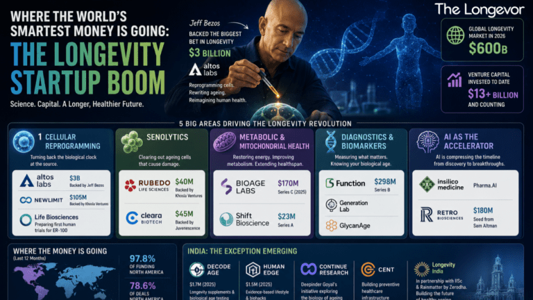 Where the World’s Smartest Money Is Going: The Longevity Startup Boom 