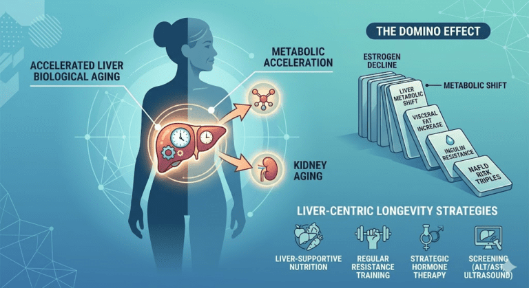 Why Menopause Is a Liver First Aging Event