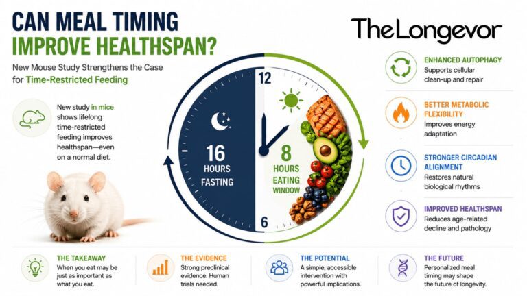 Can Meal Timing Improve Healthspan? New Mouse Study Strengthens the Case for Time-Restricted Feeding