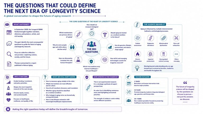 The Questions That Could Define the Next Era of Longevity Science