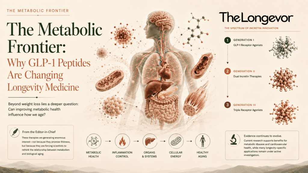 The Metabolic Frontier: Why GLP-1 Peptides Are Changing Longevity Medicine