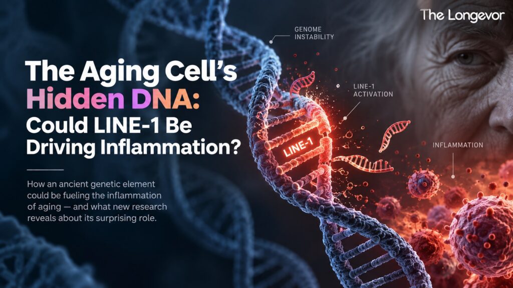 The Aging Cell’s Hidden DNA: Could LINE-1 Be Driving Inflammation?